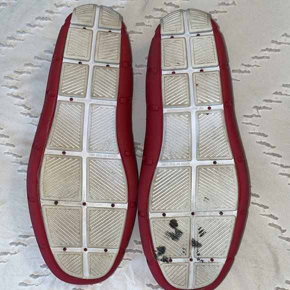 EUC Men's 10 Tucket Red Giller Boat Shoe Slip Resistant Non-Marking - Picture 7 of 9